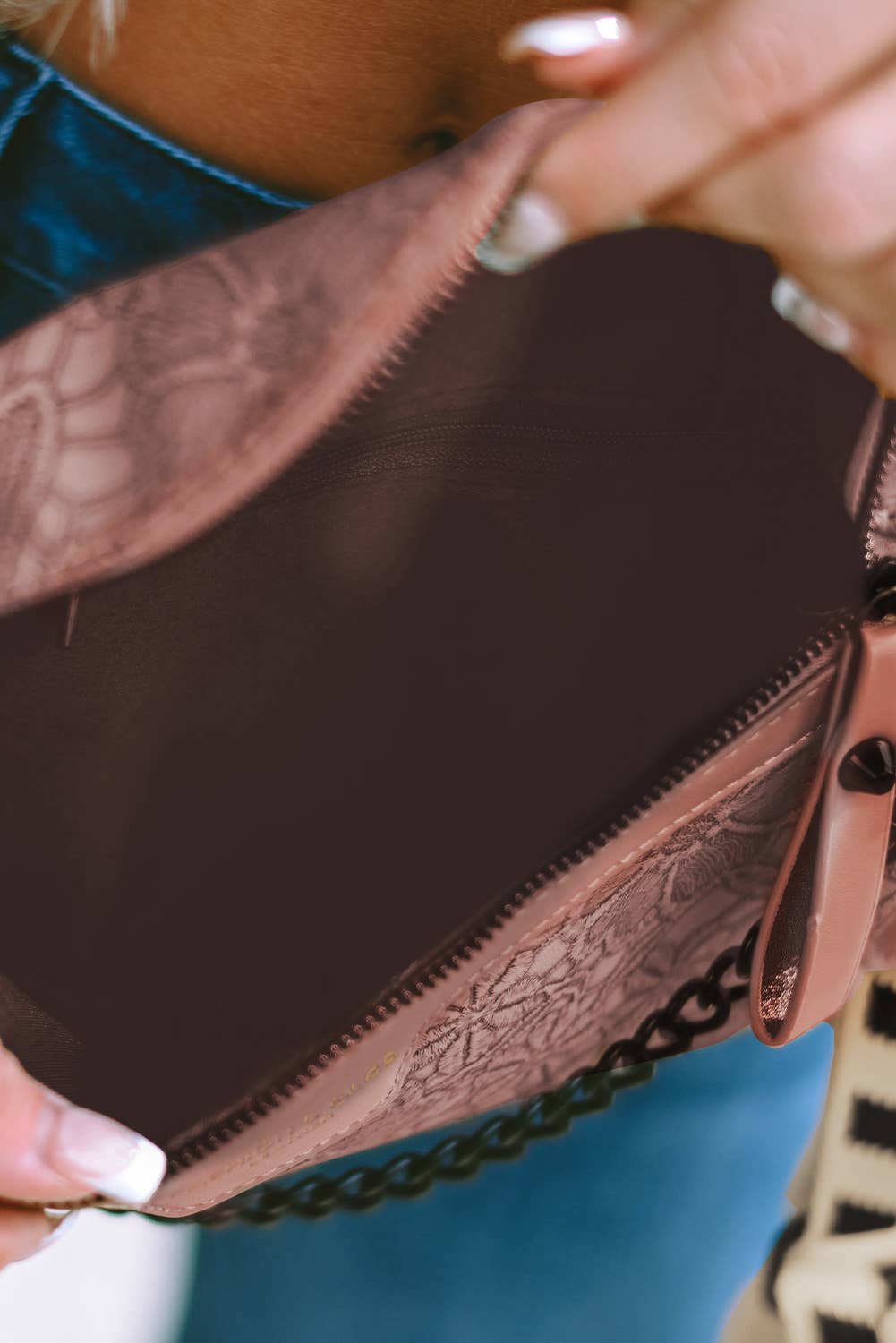 Colorblock Shoulder Bag