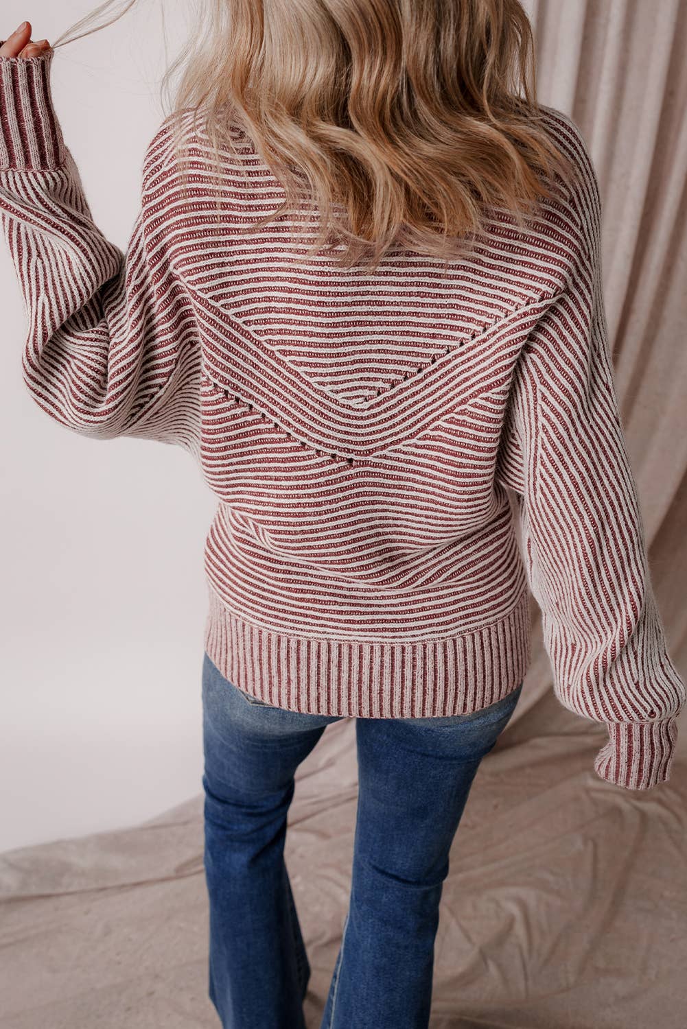 Ribbed Knit Sweater