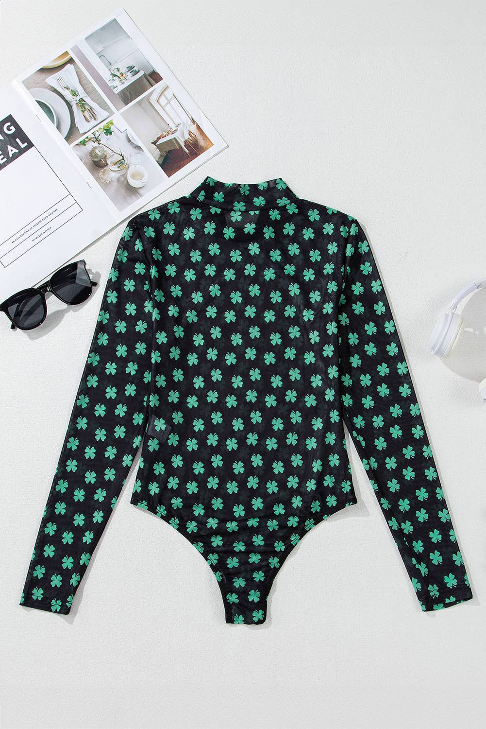 Shamrock Mesh Bodysuit