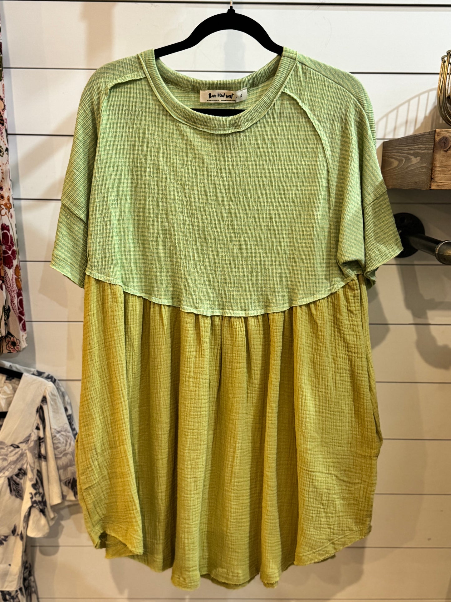 Budding Beauty Tunic Dress