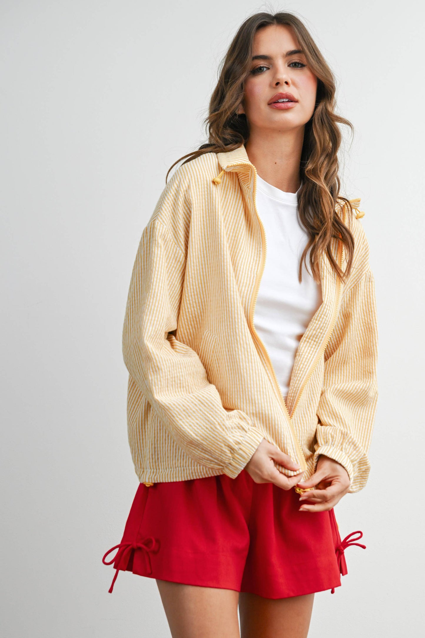 Striped Track Jacket