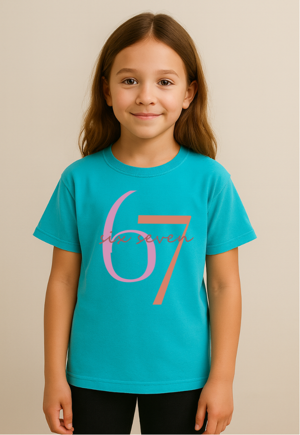 Six Seven Script Youth Tee
