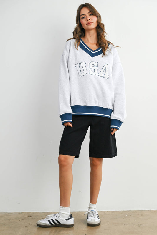 USA Crew Neck
