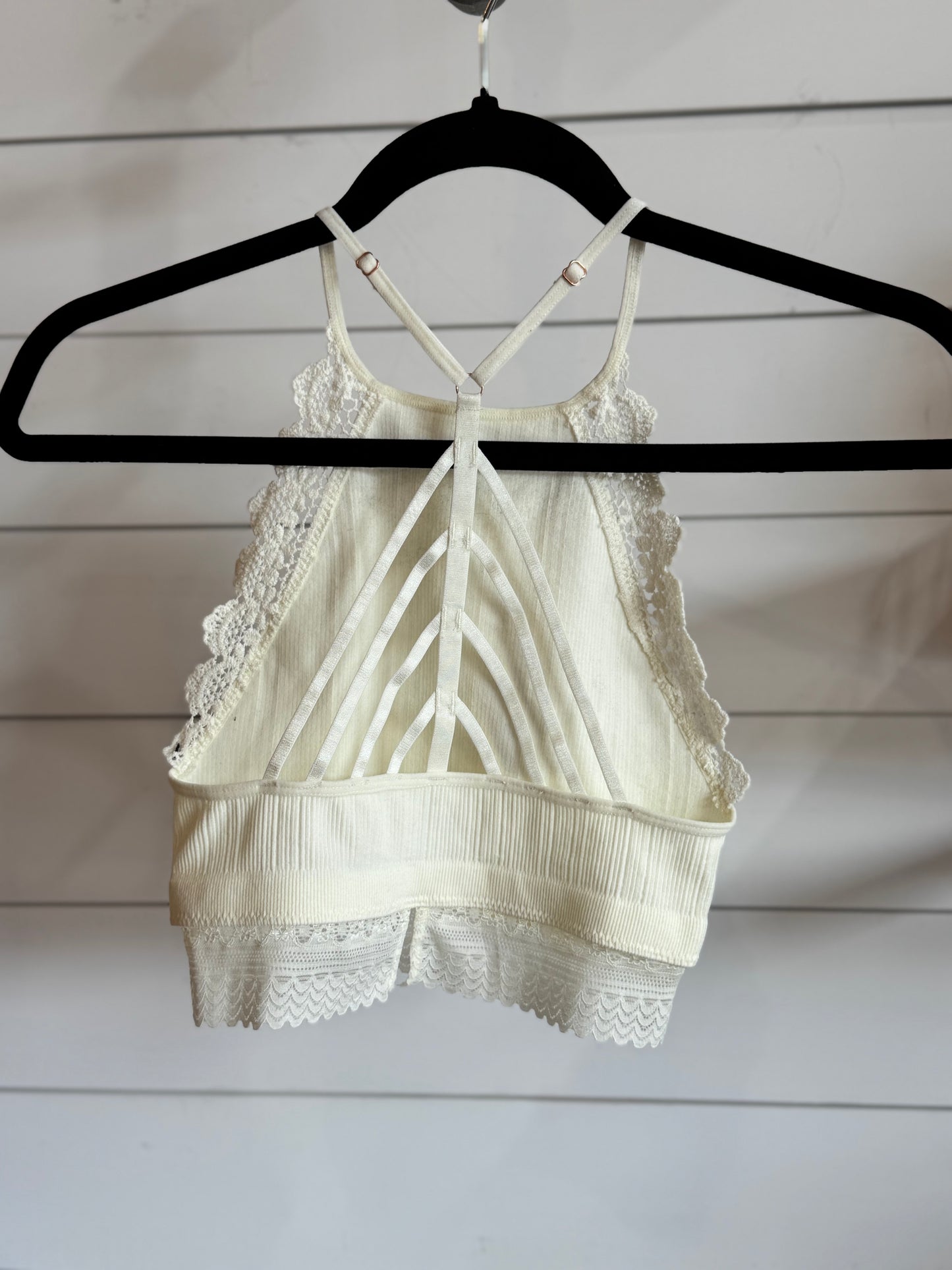 Crochet Trim Bralette