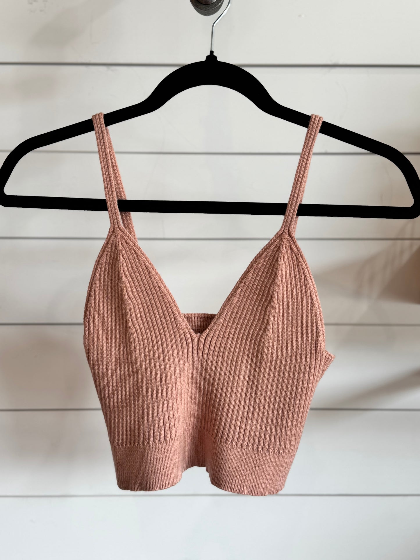 Ribbed Sweater Bralette