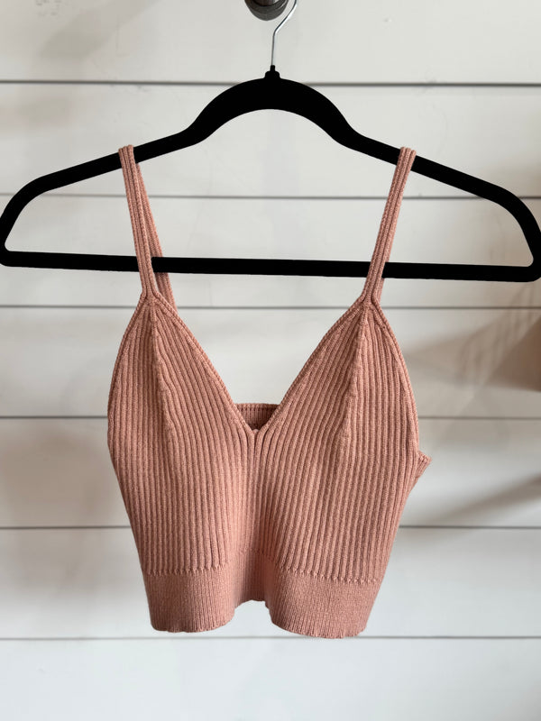 Ribbed Sweater Bralette