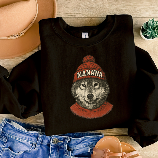 Manawa Wolves Mascot