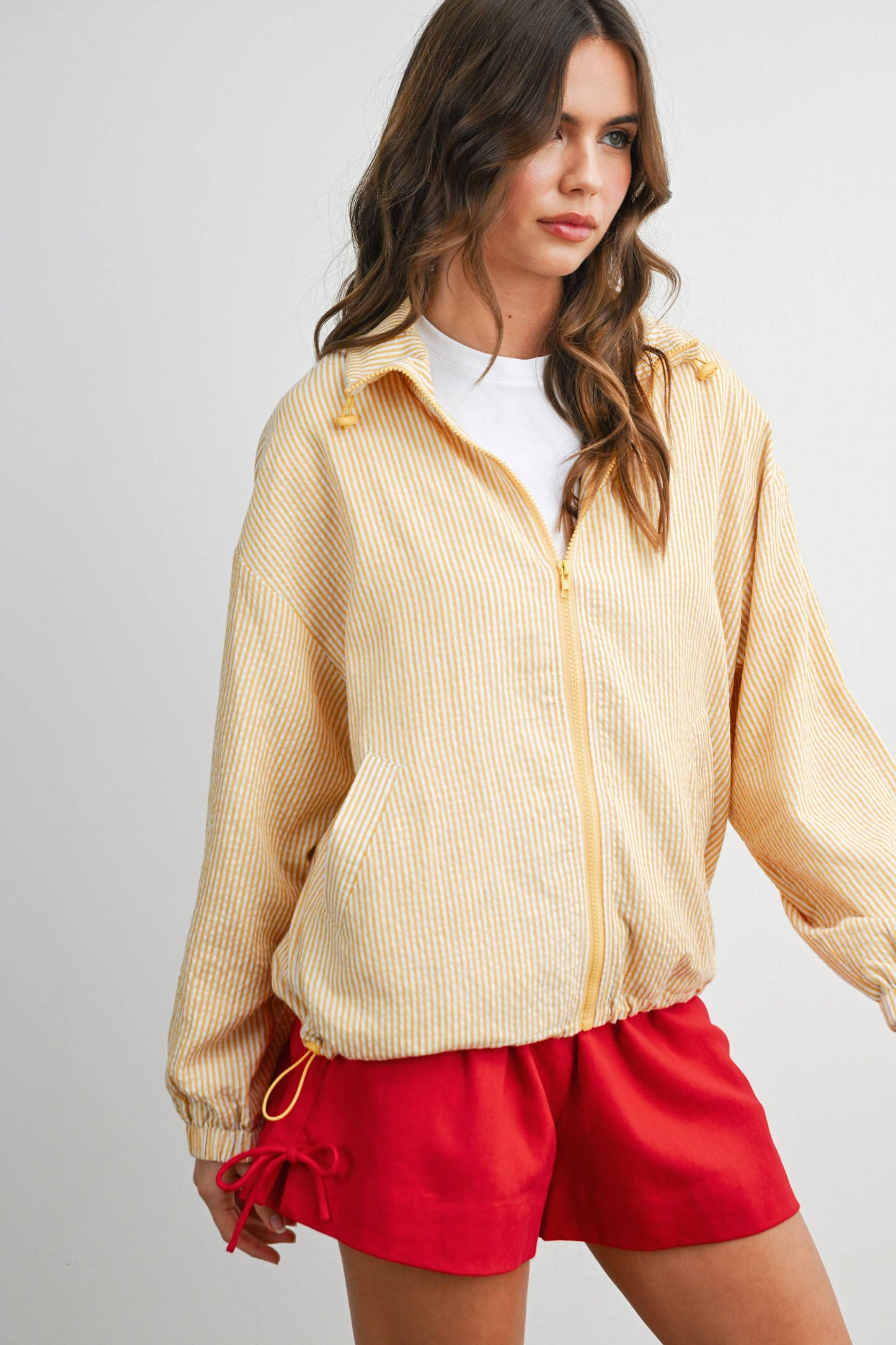 Striped Track Jacket
