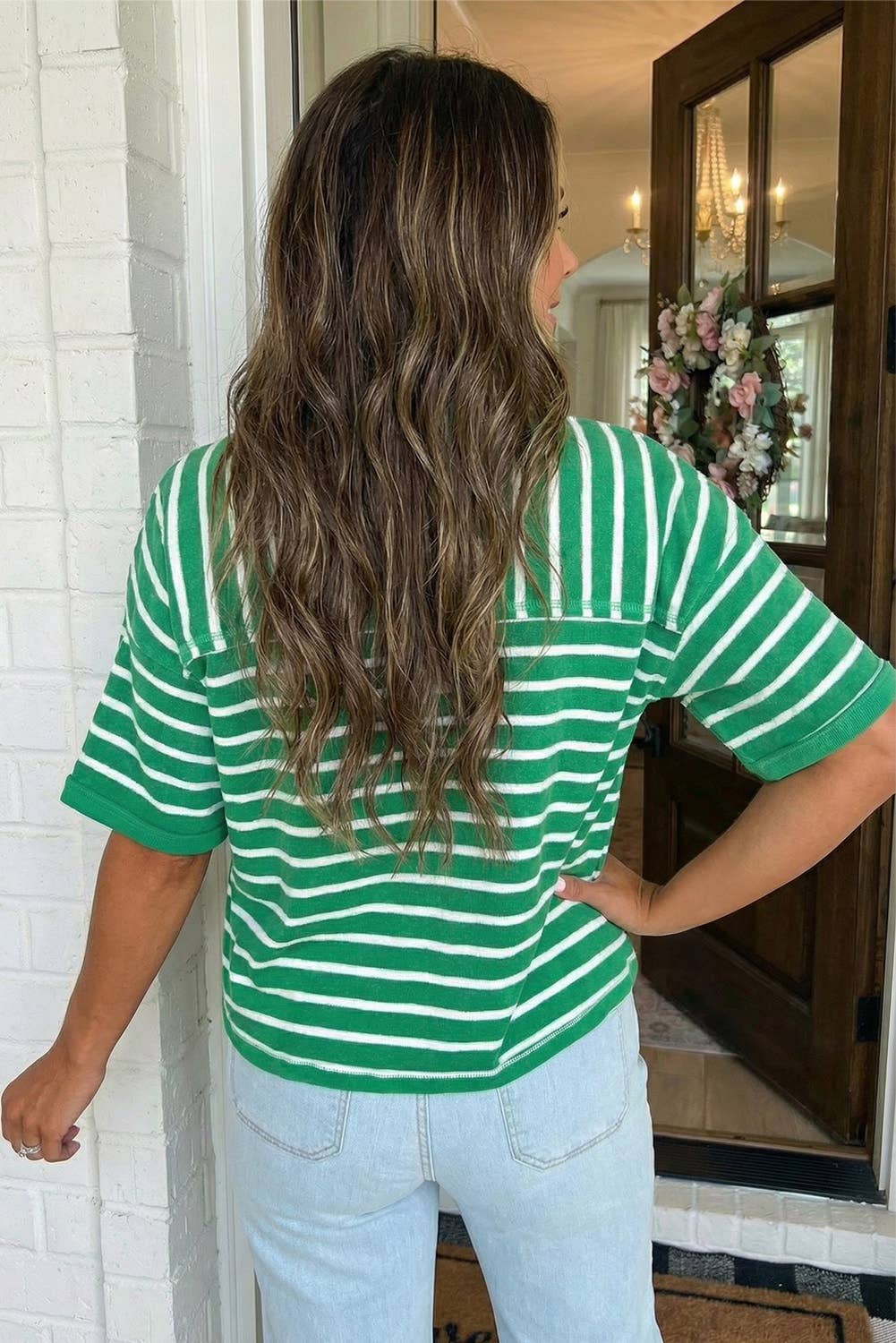 Striped Loose Fit Tee