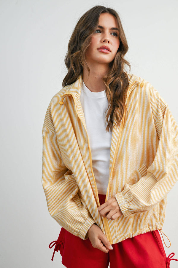 Striped Track Jacket