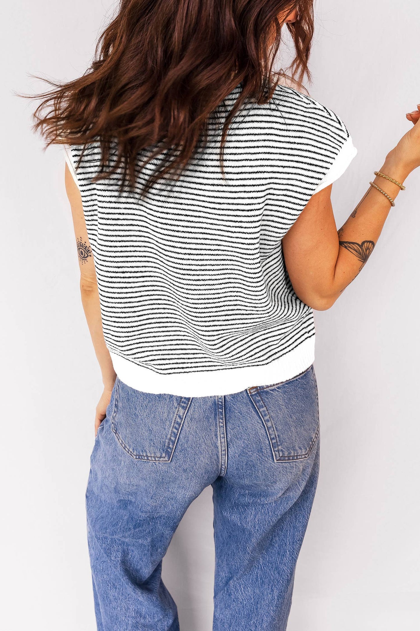Cap Sleeve Sweater