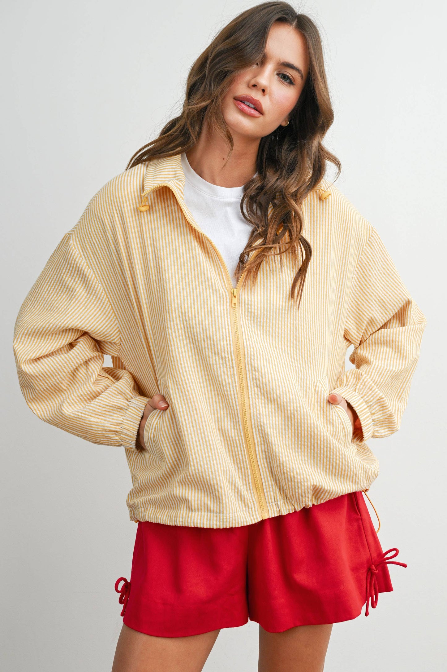 Striped Track Jacket